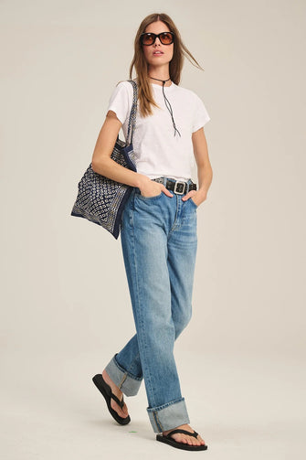 Marika Originals O Neck Tee White