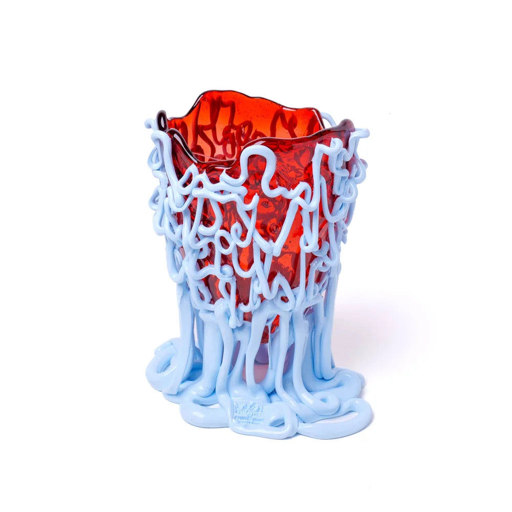 Medusa Vase M Dark Ruby Blue PRE-ORDER