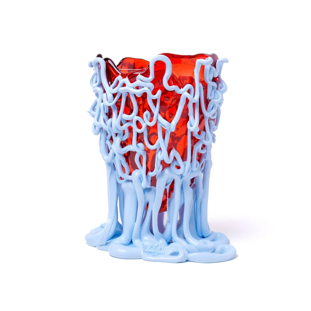 Medusa Vase M Dark Ruby Blue PRE-ORDER