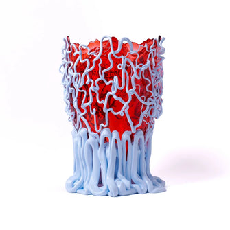 Medusa Vase M Dark Ruby Blue PRE-ORDER
