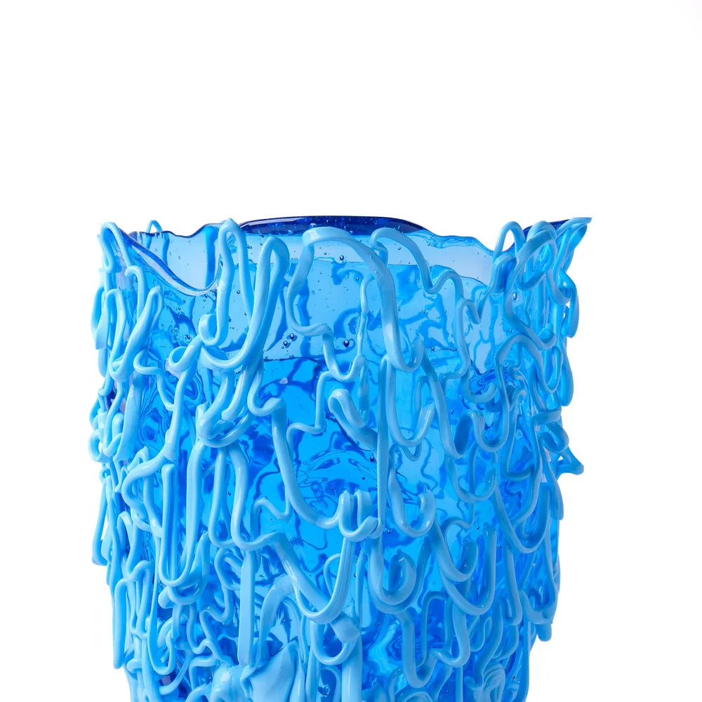 Medusa Vase M Clear Light Blue Celeste PRE-ORDER