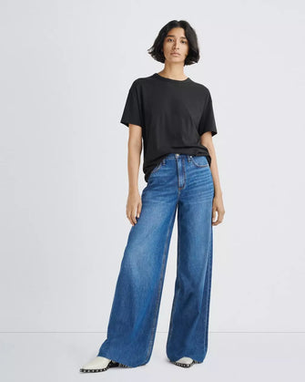 Mini Slub Boyfriend Tee Black