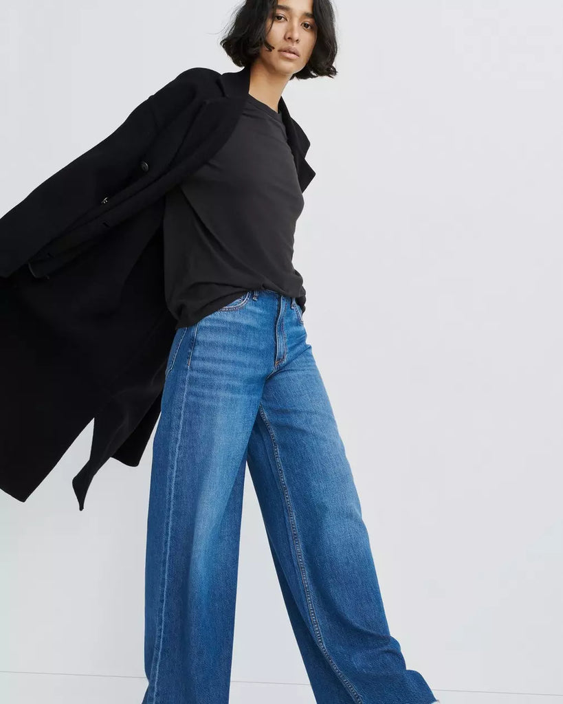 Mini Slub Boyfriend Tee Black