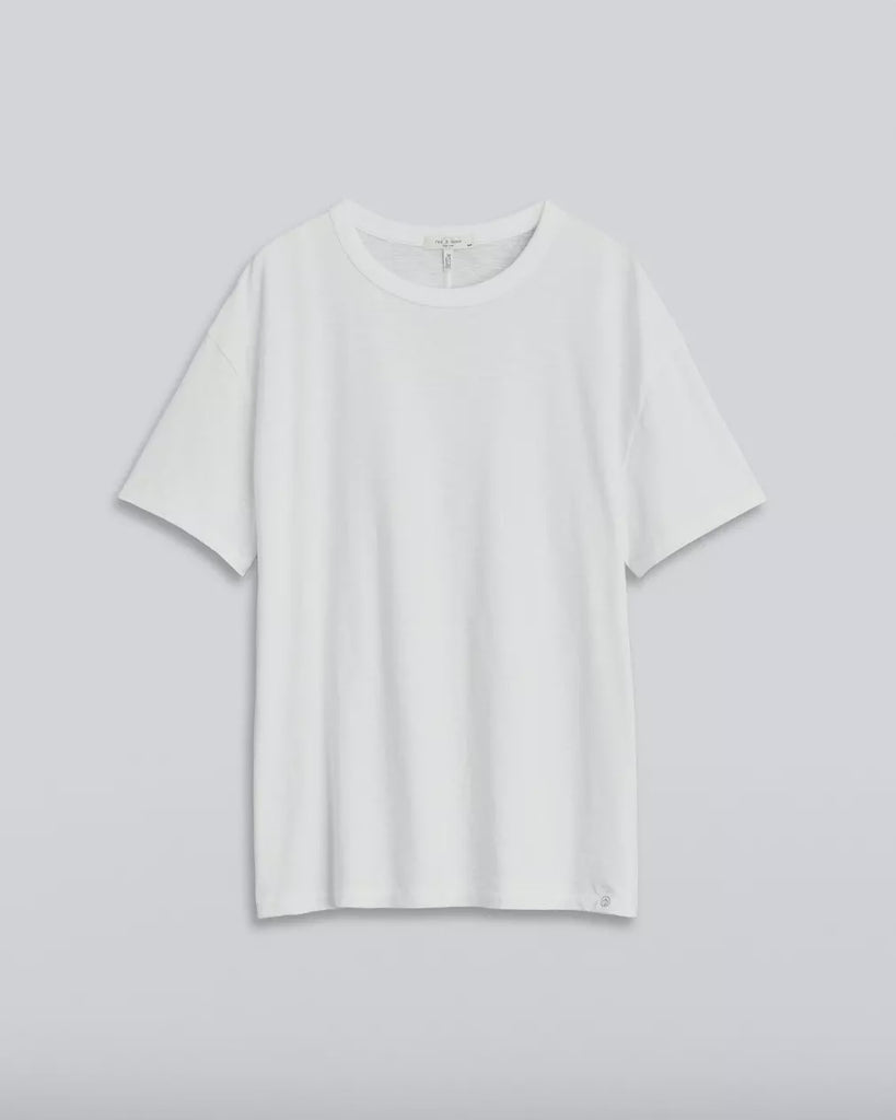 Mini Slub Boyfriend Tee White