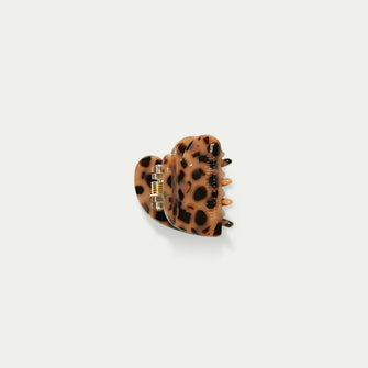 Mini Sculptural Clip Leopard