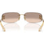 OMUA51S Gold Light Brown Mirror Bronze Grad Sunglasses