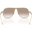 OMUA56S Sunglasses Gold Clear Gradient Brown