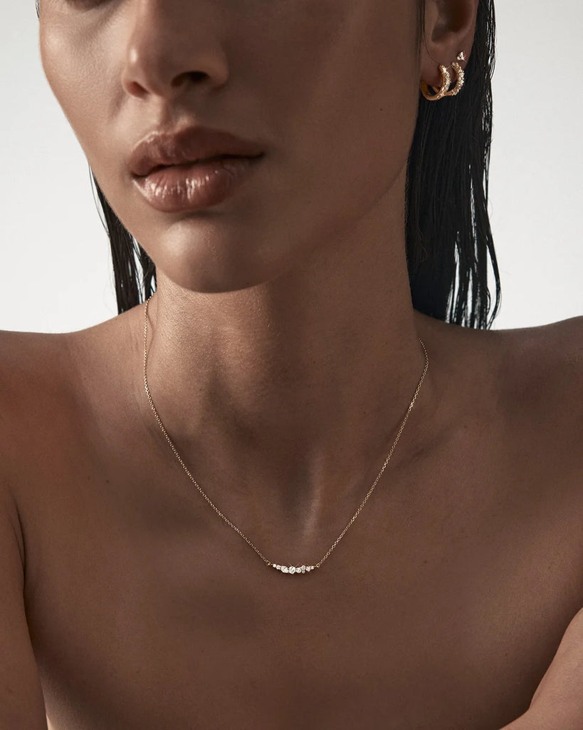 Sunkissed Stillness Lab Grown Diamond Necklace