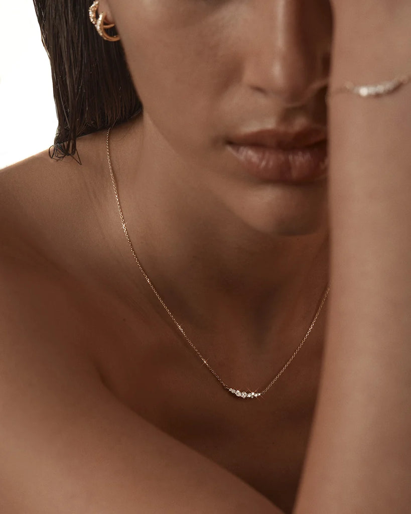 Sunkissed Stillness Lab Grown Diamond Necklace
