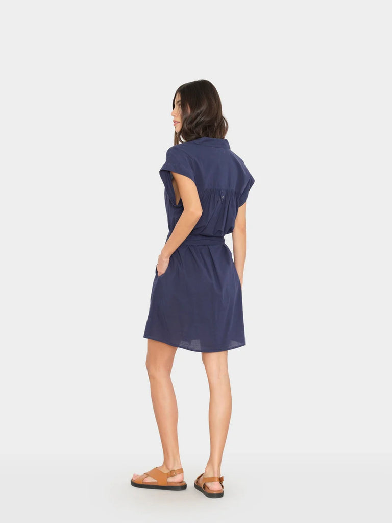 Eliza Dress Navy
