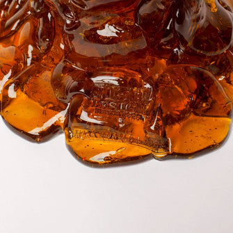 Nugget Vase M Fuchsia & Amber