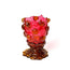 Nugget Vase M Fuchsia & Amber