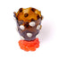 Nugget Vase M Clear Brown Champagne Orange PRE-ORDER