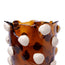 Nugget Vase M Clear Brown Champagne Orange PRE-ORDER