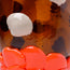 Nugget Vase M Clear Brown Champagne Orange PRE-ORDER