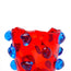 Nugget Vase S Red Clear Blue PRE-ORDER