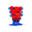 Nugget Vase S Red Clear Blue PRE-ORDER