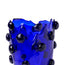Nugget Vase L Clear Blue