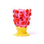 Nugget Vase S Light Fucshia Rust and Yellow PRE-ORDER