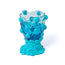 Nugget Vase M Clear Aqua, Emerald and Matte Turquoise PRE-ORDER