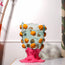 Nugget Vase S Aqua Matt Ochre Fuchsia PRE-ORDER