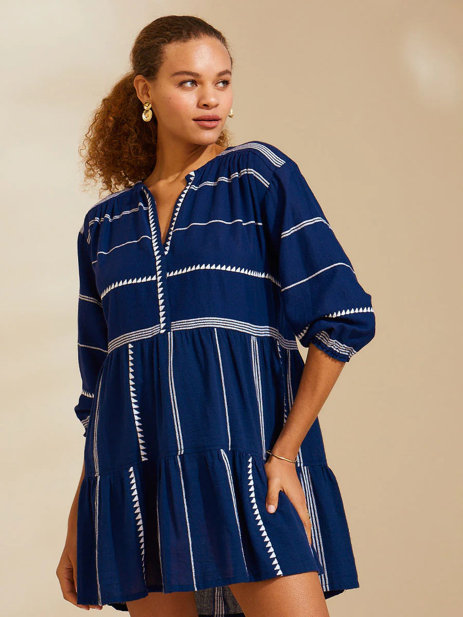 Nanu Popover Dress – Toscani Australia