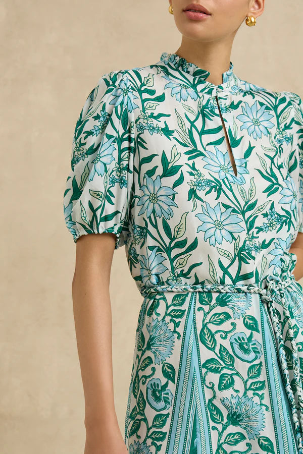 Oceanus Dress Spring Daisy