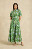 Oceanus Dress Bloom Green
