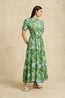 Oceanus Dress Bloom Green