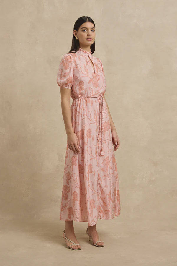 Oceanus Dress Iris Blush