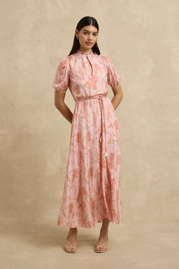 Oceanus Dress Iris Blush