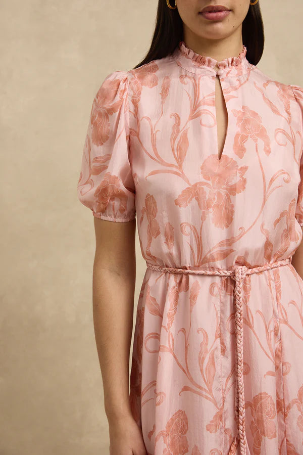 Oceanus Dress Iris Blush