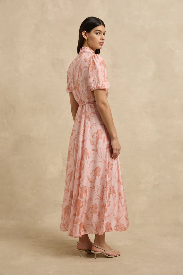 Oceanus Dress Iris Blush