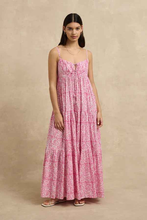 Odessa Dress Paradise Hibiscus