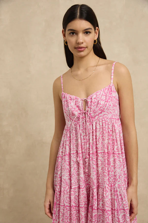 Odessa Dress Paradise Hibiscus