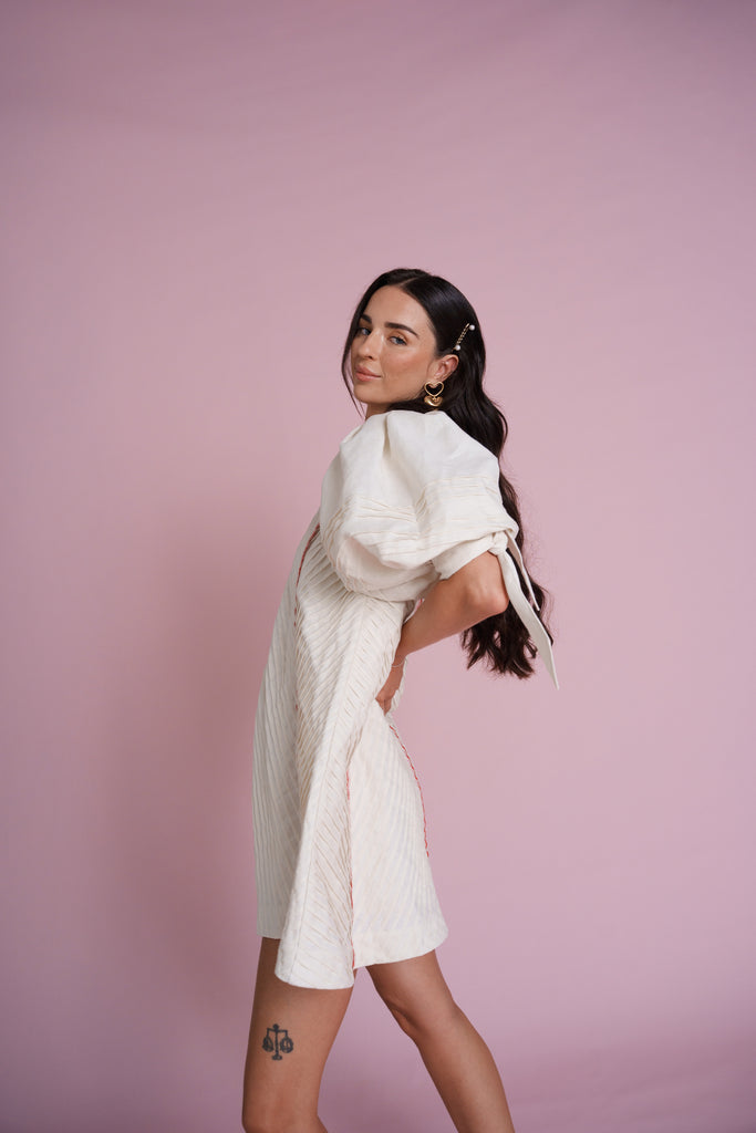 Cherie Scallop Mini Dress