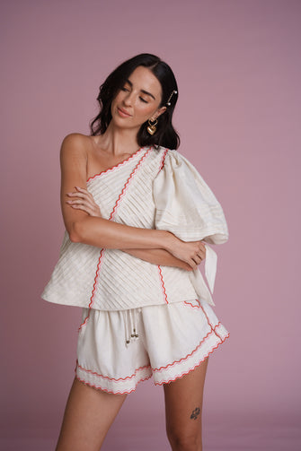 Cherie Scallop Short