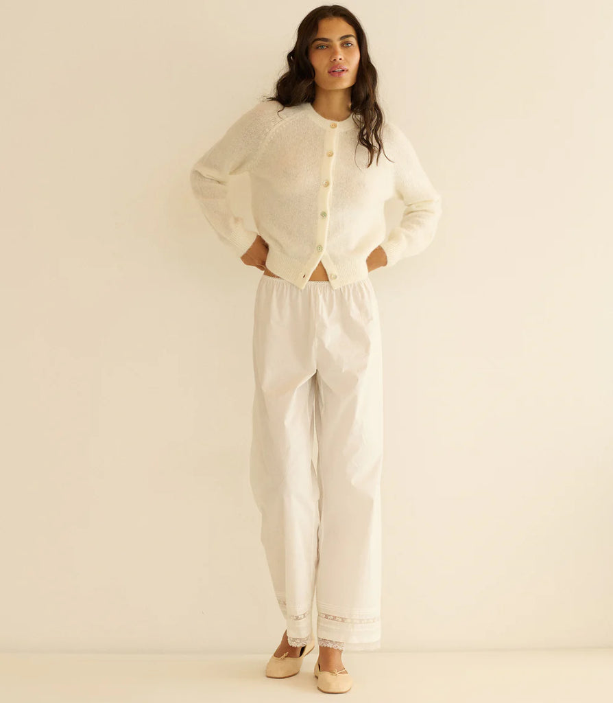 Petra Cardigan Ivory