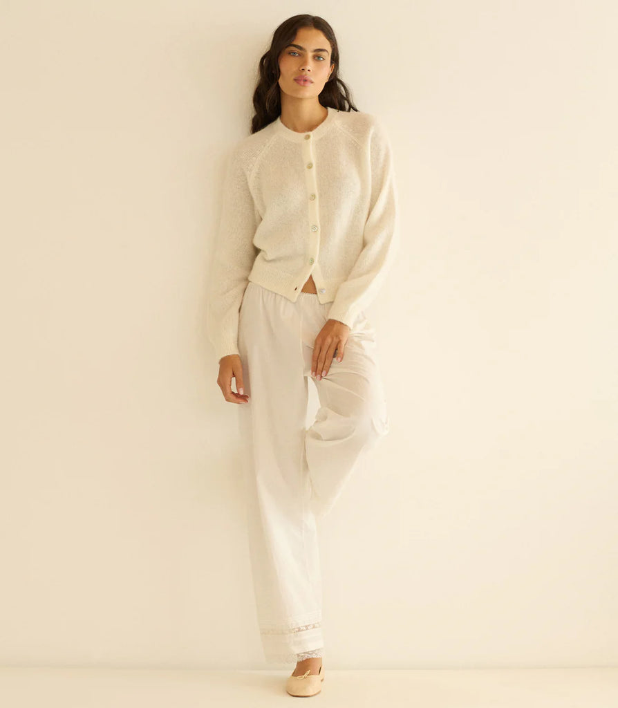Petra Cardigan Ivory