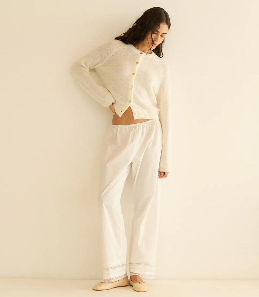 Petra Cardigan Ivory