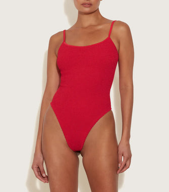 Petra Cheeky Swim Red