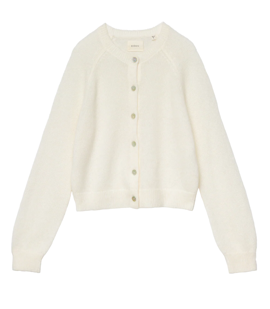 Petra Cardigan Ivory