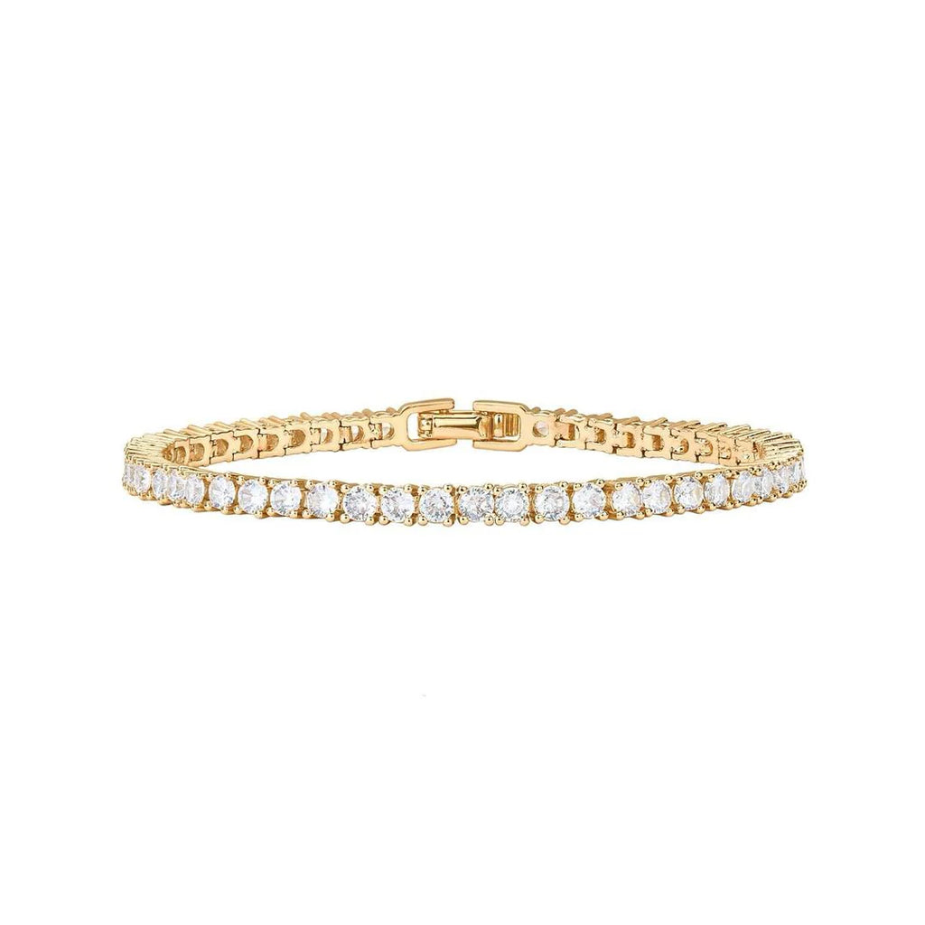 Sofia Tennis Bracelet Gold