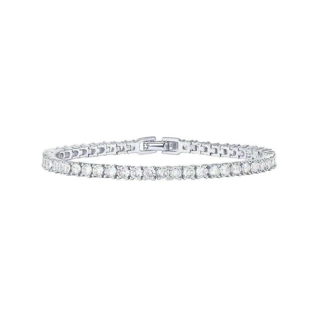 Sofia Tennis Bracelet Silver