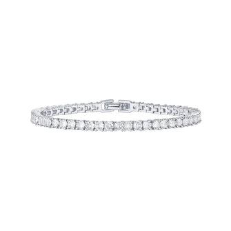 Sofia Tennis Bracelet Silver