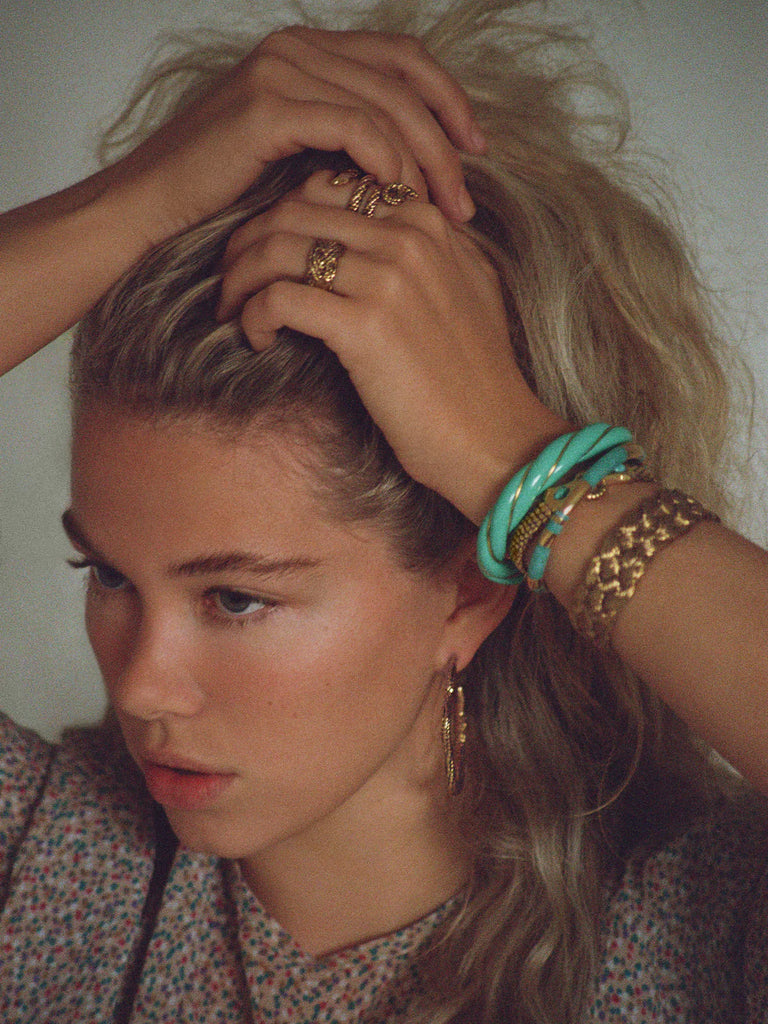 Positano Bangle Aqua