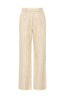 Mackenzie Trouser Cream Pinstripe