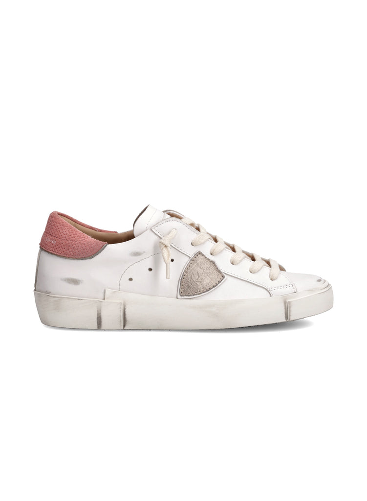 PRSX Low Sneaker Blanc Rose