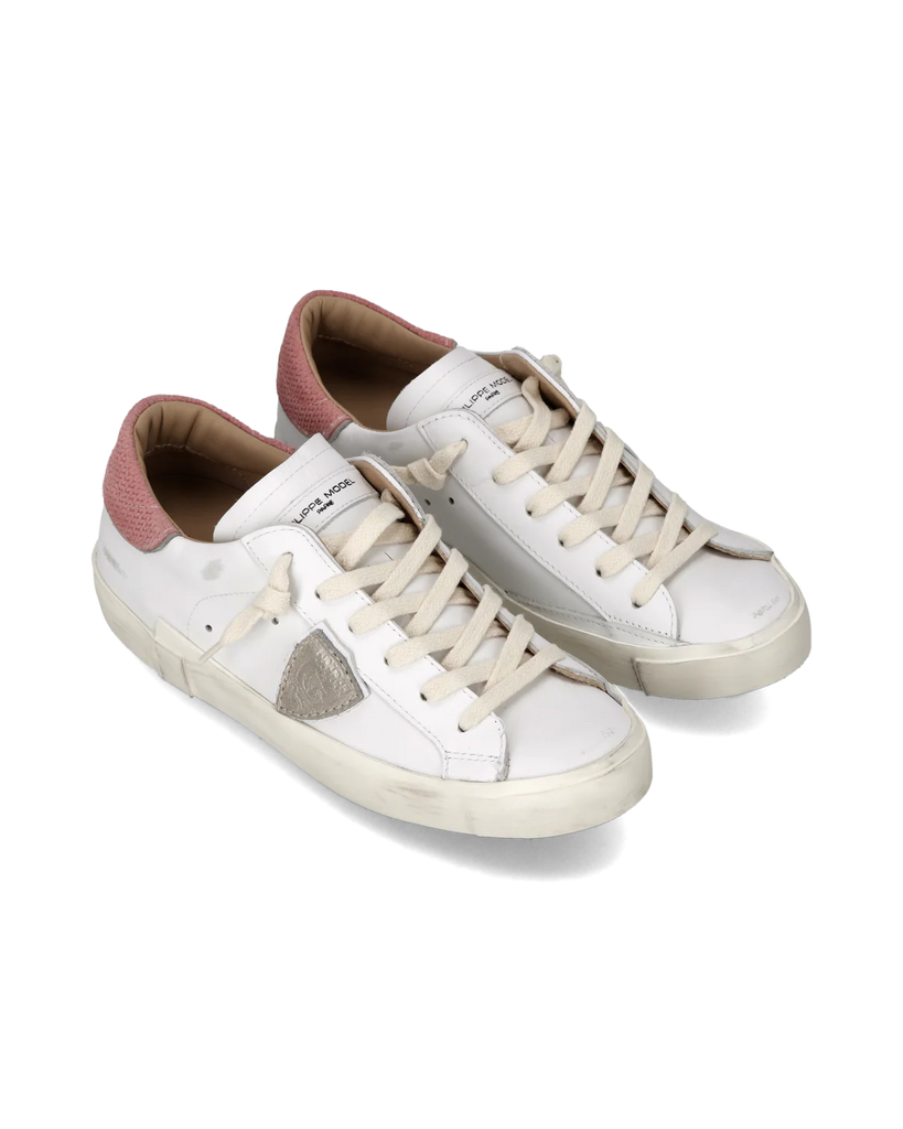 PRSX Low Sneaker Blanc Rose