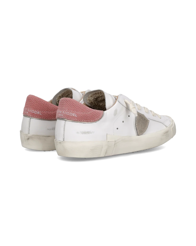 PRSX Low Sneaker Blanc Rose